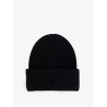 Wool and cashmere beanie hat