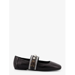 Leather ballerinas