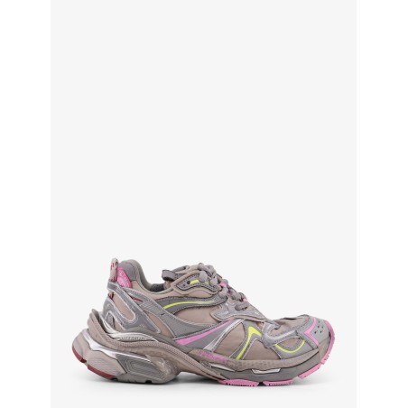 Runner 2 nylon low-top sneakers with leather inserts