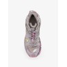 Runner 2 nylon low-top sneakers with leather inserts