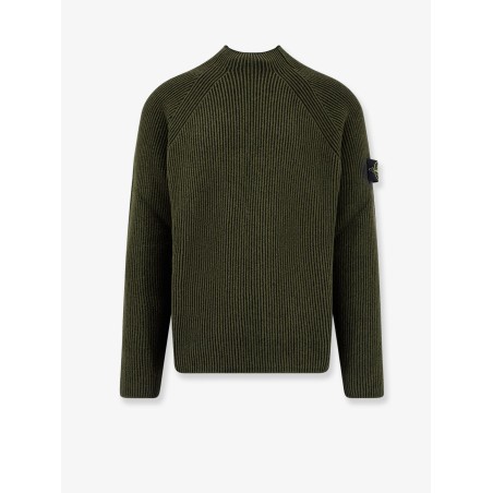 Virgin wool and cotton sweater
