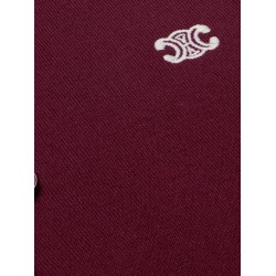 Crop Fit wool polo shirt