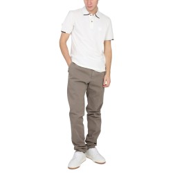 POLO WITH LOGO PATCH