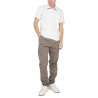 POLO WITH LOGO PATCH