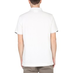 POLO WITH LOGO PATCH