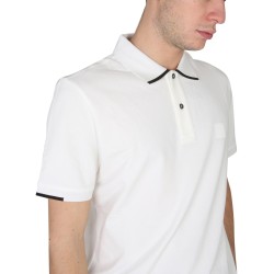 POLO WITH LOGO PATCH