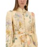 "ILLUMINATE PEPLUM" MIDI DRESS