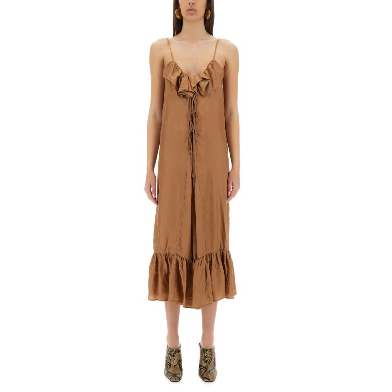 PETTICOAT DRESS WITH RUFFLES