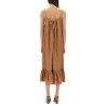PETTICOAT DRESS WITH RUFFLES