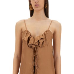 PETTICOAT DRESS WITH RUFFLES