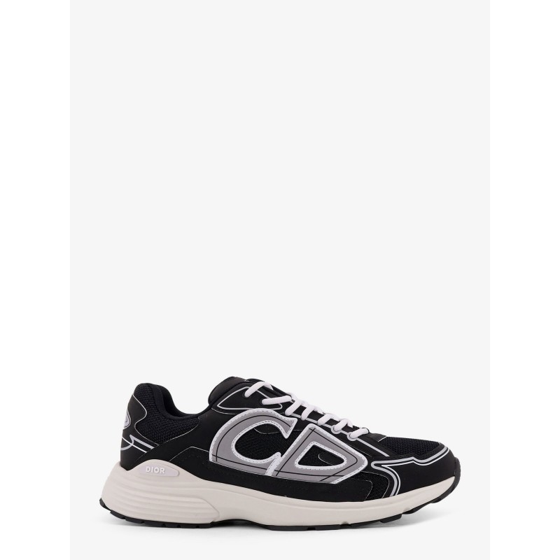 Countdown B30 mesh and leather sneakers