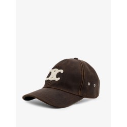 Leather baseball hat