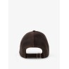 Leather baseball hat