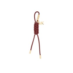 BAG CHARM WITH LOGO