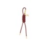 BAG CHARM WITH LOGO