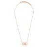 NECKLACE WITH "GANCINI" PENDANT AND CRYSTALS