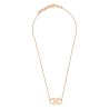 NECKLACE WITH "GANCINI" PENDANT AND CRYSTALS