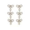 MICRO BOW EARRINGS