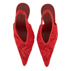 CROCHET SLINGBACK