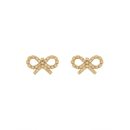 MICRO BOW EARRINGS