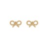 MICRO BOW EARRINGS