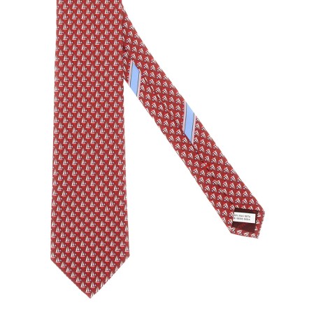 SAILBOAT PRINT TIE