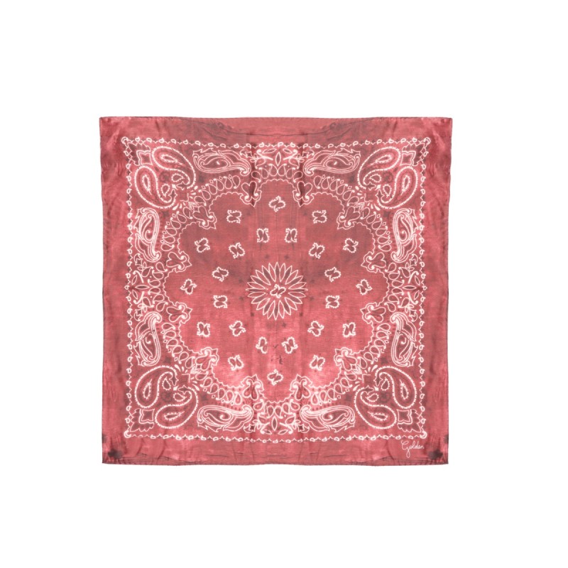 SCARF WITH PLAISLEY PATTERN