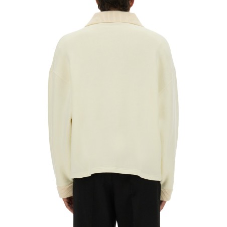 LONG SLEEVE "STITCH" POLO SHIRT