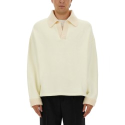 LONG SLEEVE "STITCH" POLO SHIRT