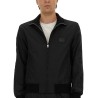 JACKET WITH LOGO PLAQUE