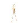 BAG CHARM WITH LOGO