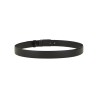 LEATHER BELT WITH LOGO