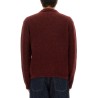 WOOL SWEATER WITH POLO COLLAR