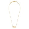 NECKLACE WITH "GANCINI" PENDANT AND CRYSTALS