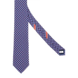 FELINE PRINT TIE