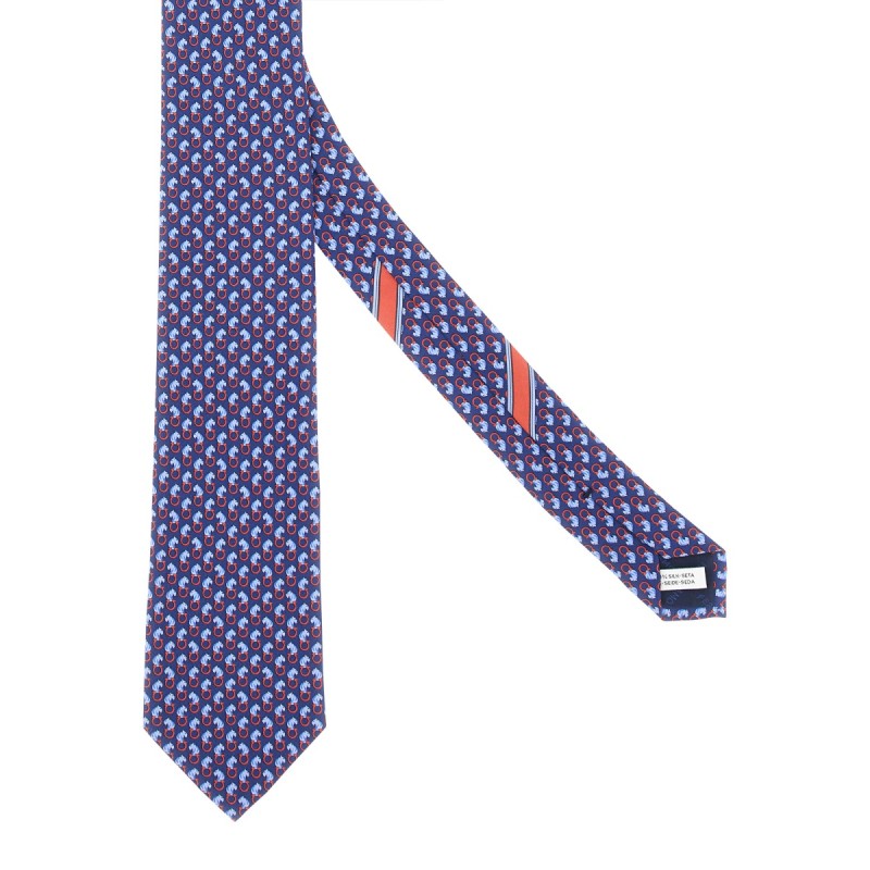 FELINE PRINT TIE