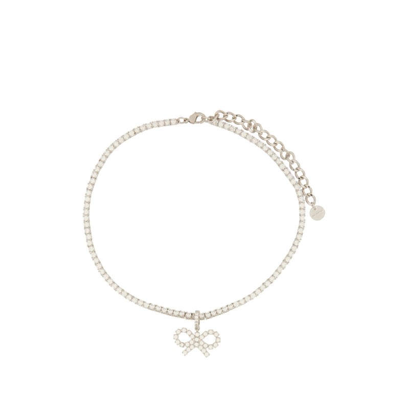 "TENNIS" NECKLACE WITH BOW