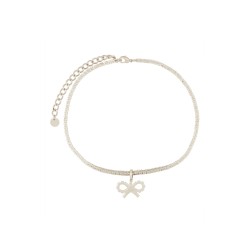 "TENNIS" NECKLACE WITH BOW