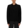 WOOL SWEATER WITH POLO COLLAR