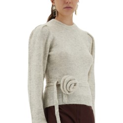 MESH WITH FLOWER DETAIL