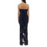 3D MESH LONG DRESS