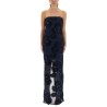 3D MESH LONG DRESS