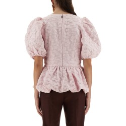 TOP WITH PUFF SLEEVES
