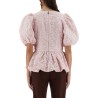 TOP WITH PUFF SLEEVES