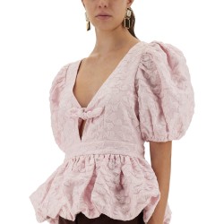 TOP WITH PUFF SLEEVES