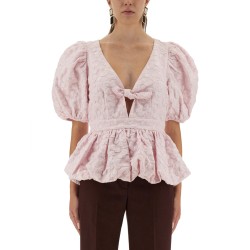 TOP WITH PUFF SLEEVES
