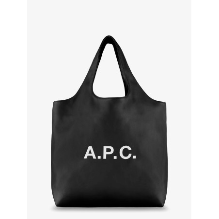 Tote Ninon leather shopping bag