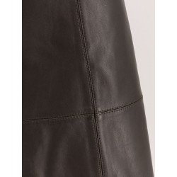 Gwen leather skirt