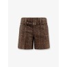 Alpaca and wool shorts