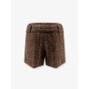 Alpaca and wool shorts